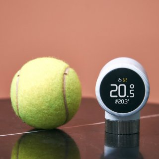 tado° Slimme Radiatorknop X - 4 Stuks - Zwart/Wit