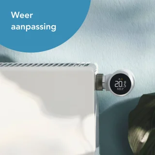 tado° Slimme Radiatorknop X Starterskit Zwart/Wit