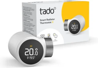 tado° Slimme Radiatorknop X - Uitbreidingset 1 stuk - Zwart/Wit
