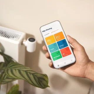 tado° Slimme Radiatorknop X - Uitbreidingset 1 stuk - Zwart/Wit
