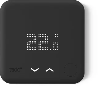 tado° Slimme Thermostaat Bedraad Uitbreiding Zwart