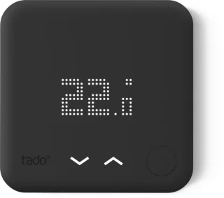 tado° Slimme Thermostaat Bedraad Uitbreiding Zwart