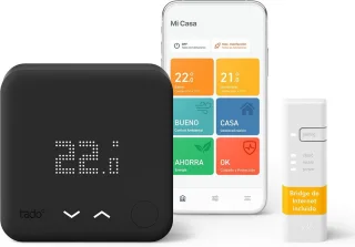 tado° Slimme Thermostaat V3+ Bedraad Zwart Starterskit