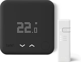 tado° Slimme Thermostaat V3+ Bedraad Zwart Starterskit