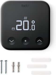 tado° Slimme Thermostaat X Bedraad Zwart/Wit
