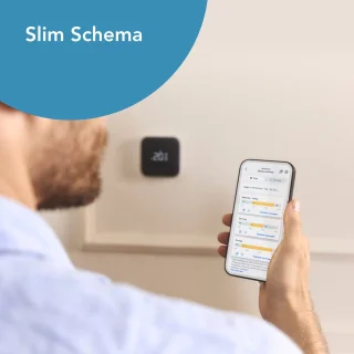 tado° Slimme Thermostaat X Bedraad Zwart/Wit