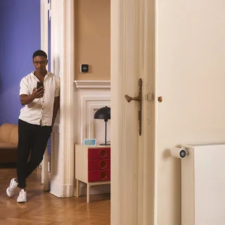 tado° Slimme Thermostaat X Bedraad Zwart/Wit