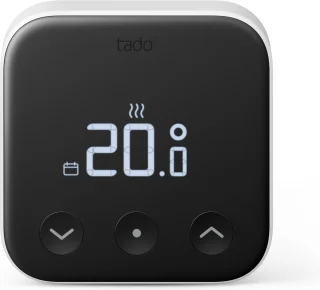 tado° Slimme Thermostaat X Bedraad Zwart/Wit