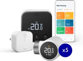 tado° Slimme Thermostaat X Bundel Bedraad Zwart/Wit
