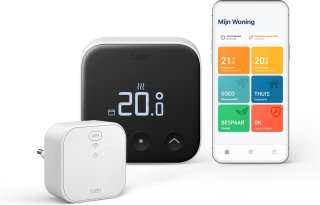 tado° Slimme Thermostaat X Starterskit Matter Bridge Bedraad Zwart/Wit
