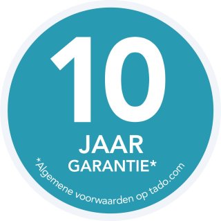 tado° Slimme Thermostaat X Starterskit Matter Bridge Bedraad Zwart/Wit