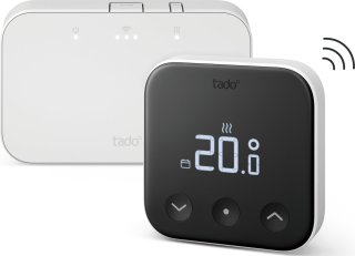tado° Slimme Thermostaat X Starterskit Zwart/Wit
