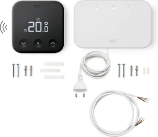 tado° Slimme Thermostaat X Starterskit Zwart/Wit