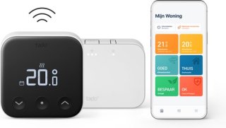 tado° Slimme Thermostaat X Starterskit Zwart/Wit