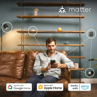 tado° Smart Thermostaat X Multi-Room Starterskit met 2 Radiatorknoppen en Matter Bridge - Bedraad