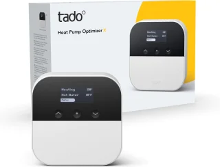 tado° Warmtepomp Optimizer X Bedraad Zwart Wit