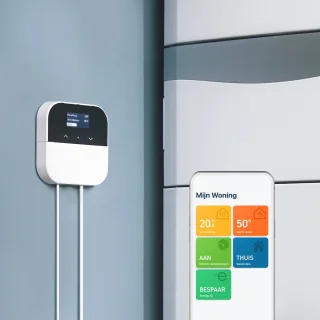 tado° Warmtepomp Optimizer X Bedraad Zwart Wit