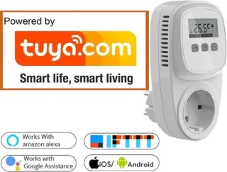 TC500 plug-in thermostaat/pompschakelaar