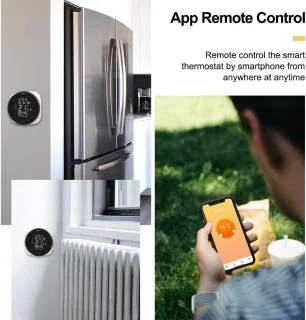 TechU Slimme Thermostaat Cozy Wit Gas Boiler