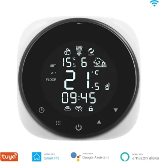 TechU Slimme Thermostaat Cozy Wit Gas Boiler