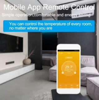 TechU Slimme Thermostaat Optimum Wit