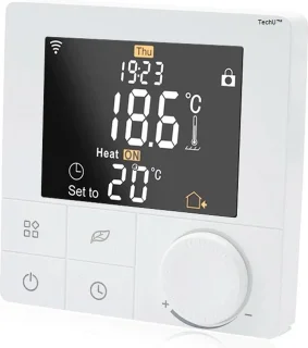 TechU Smart Thermostaat Life Wit Elektrische Vloerverwarming