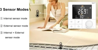 TechU Smart Thermostaat Life Wit Elektrische Vloerverwarming