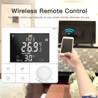 TechU Smart Thermostaat Life Wit Elektrische Vloerverwarming