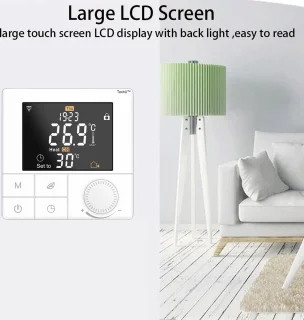 TechU Smart Thermostaat Life Wit Elektrische Vloerverwarming