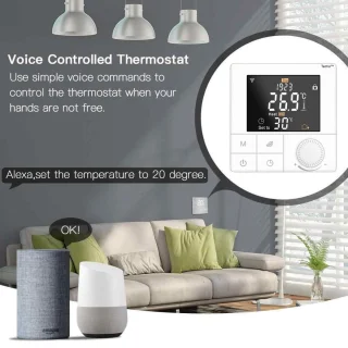 TechU Smart Thermostaat Life Wit voor CV-ketel