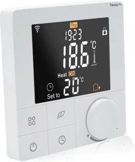 TechU Smart Thermostaat Life Wit voor CV-ketel