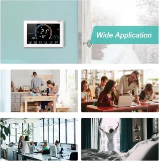 TechU Smart Thermostaat Relax Wit Elektrische Vloerverwarming