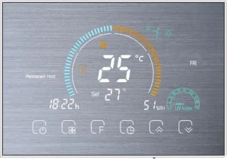 TechU Smart Thermostaat Relax Zilver elektrische vloerverwarming