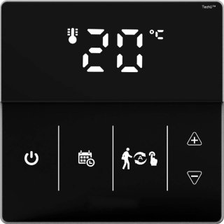 De TechU Smart Thermostaat Thin – Zwart – Voor elektrische vloerverwarming in één oogopslag