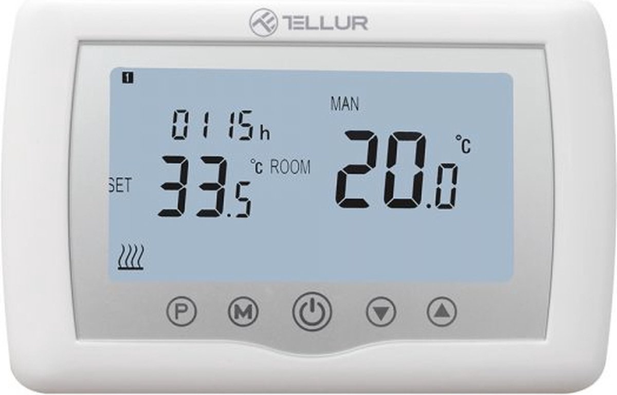 De Tellur TLL331151 WLAN Thermostaat Wit in één oogopslag