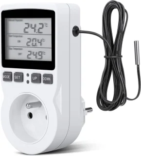 De Temperatuurregelaar thermostaatstekker 200–250V in één oogopslag