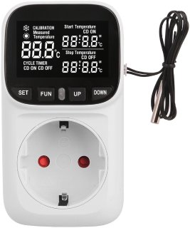 De ThermoControl Stekkerthermostaat in één oogopslag