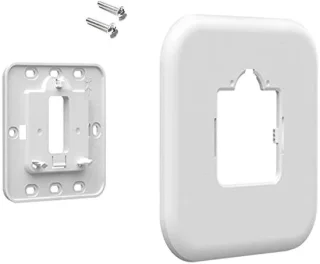 Thermostaat afdekplaat 155 x 155 mm wit