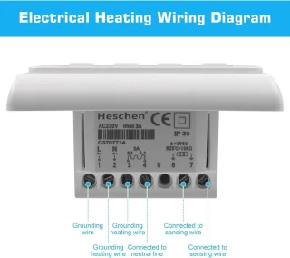 Thermostaat Vloerverwarming - Digitaal