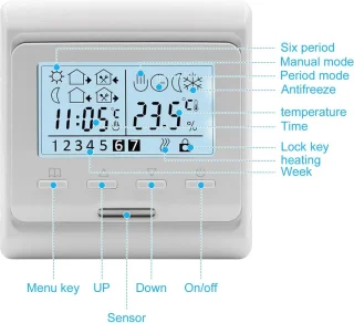 Thermostaat Vloerverwarming - Digitaal