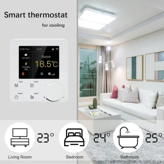 Thermostaat voor airconditioning (4-buissysteem)