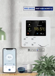 Thermostaat voor airconditioning (4-buissysteem)