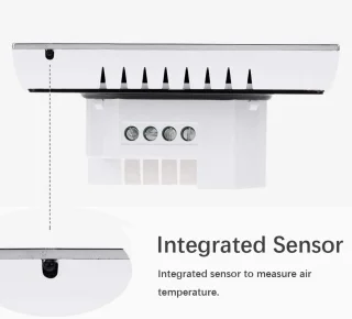 Thermostaat voor airconditioning en ventilatorconvector