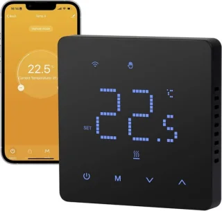Thermostaat voor CV-ketel en vloerverwarming
