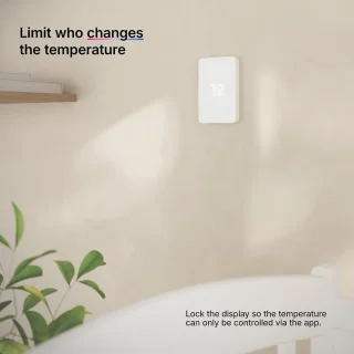Thermostaat voor elektrische convectoren en inbouwverwarming