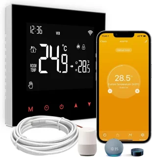 Thermostaat voor elektrische vloerverwarming