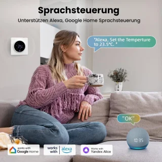 Thermostaat voor elektrische vloerverwarming