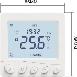 Thermostaat voor elektrische vloerverwarming