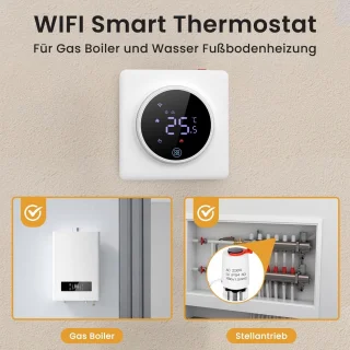 Thermostaat voor elektrische vloerverwarming
