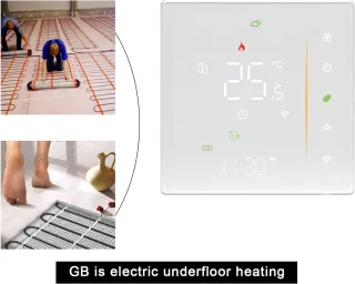 Thermostaat voor elektrische vloerverwarming